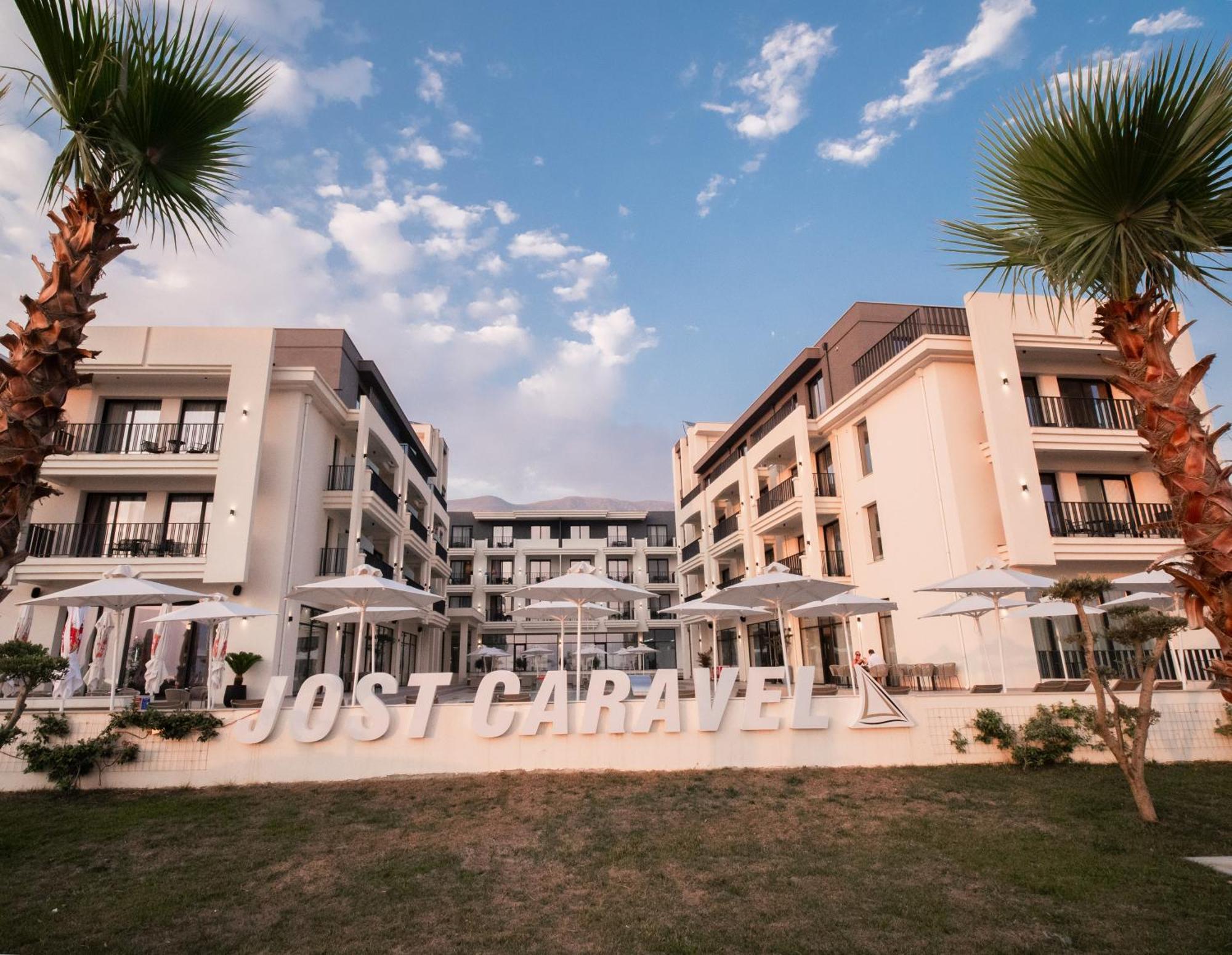 Jost Caravel Hotell Radhimë Exteriör bild